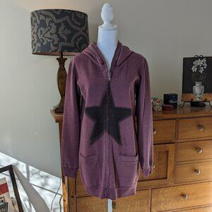 Women's long hoodie-Size M, from Italy NWOT